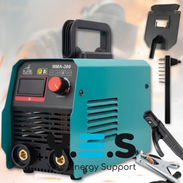 Інверторний зварювальний апарат DOMOTEC MMA-300 13.2kVA, MMA інвертор для дому/гаража/майстерні, регулювання струму