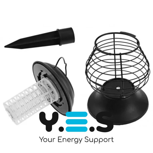 Садовий LED Bug Zapper: вуличний світильник‑пастка від комарів і літаючих комах для саду/дачі/тераси/альтанки