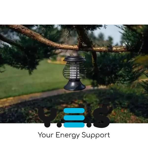 Садовий LED Bug Zapper: вуличний світильник‑пастка від комарів і літаючих комах для саду/дачі/тераси/альтанки