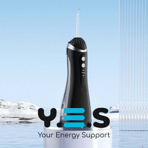 Портативний іригатор для порожнини рота Find your beauty, USB-зарядка, насадки