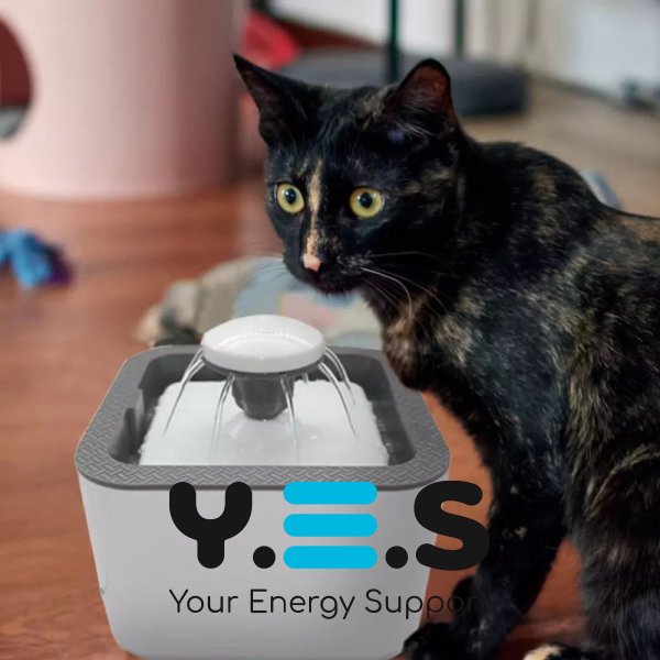 Автопоїлка-фонтан для котів і собак з чашею Pet Water Fountain