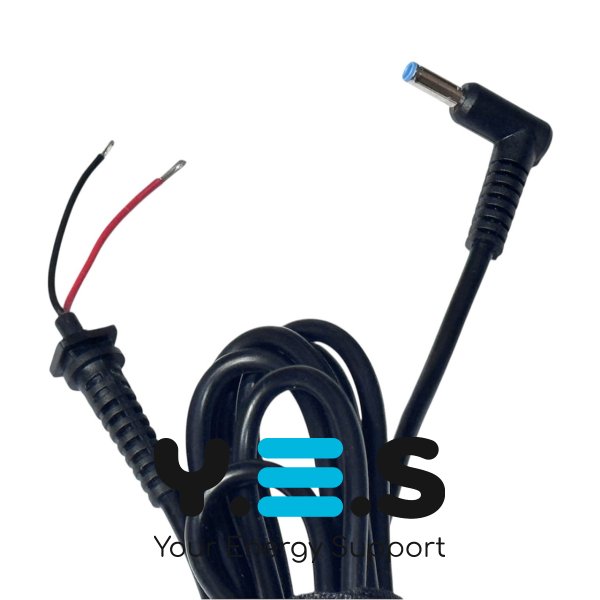 Кабель живлення для блока HP 4.5×3.0 мм, 180W, 110 см, 2-pin
