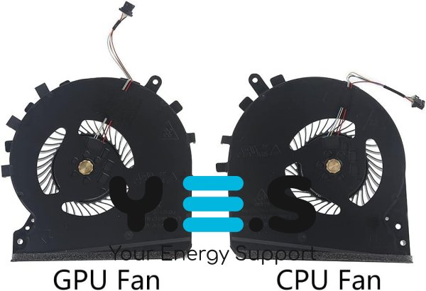 Вентилятор CPU для ноутбука HP Pavilion Gaming 15-DK (TPN-C141) L57170-001 ND85C16-18L02