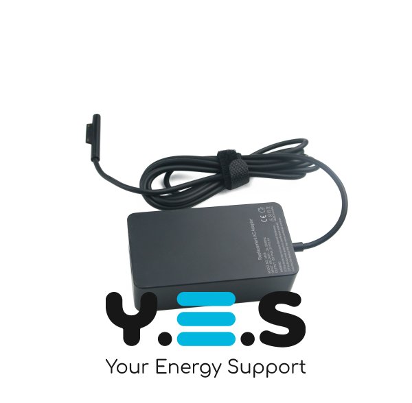 Блок живлення для Microsoft Surface Pro 4-X/Laptop 1-5/Go 1-4/Laptop Go 1-3 15V 4A 65W