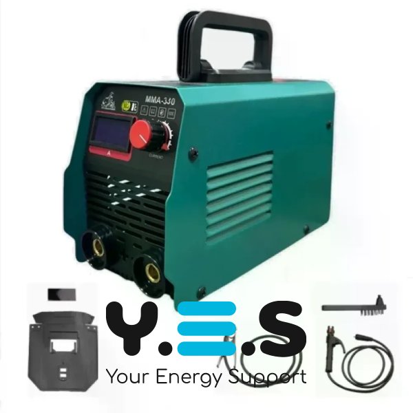 Інверторний зварювальний апарат DOMOTEC MMA-350 16.4 kVA для ручного дугового зварювання MMA