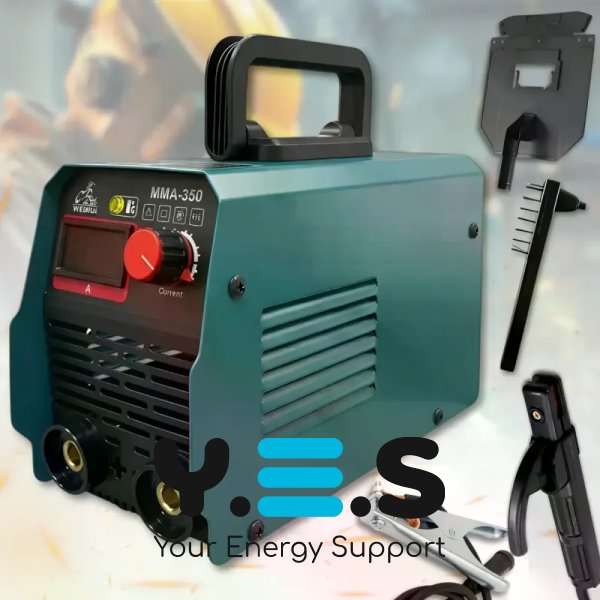 Інверторний зварювальний апарат DOMOTEC MMA-350 16.4 kVA для ручного дугового зварювання MMA
