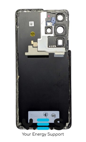 Оригінальна задня кришка (знята) для Samsung Galaxy S21 Ultra G998, чорна