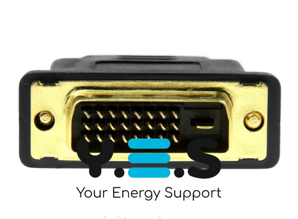 Перехідник DVI-D (24+1) на HDMI для підключення монітора/ТВ