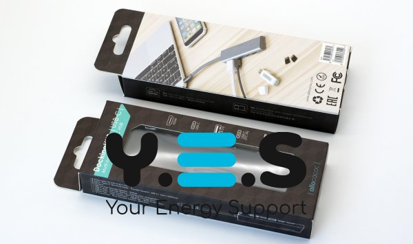 Док-станція Type‑C: HDMI, USB 3.0, 2×USB‑C, TF — перехідник‑хаб