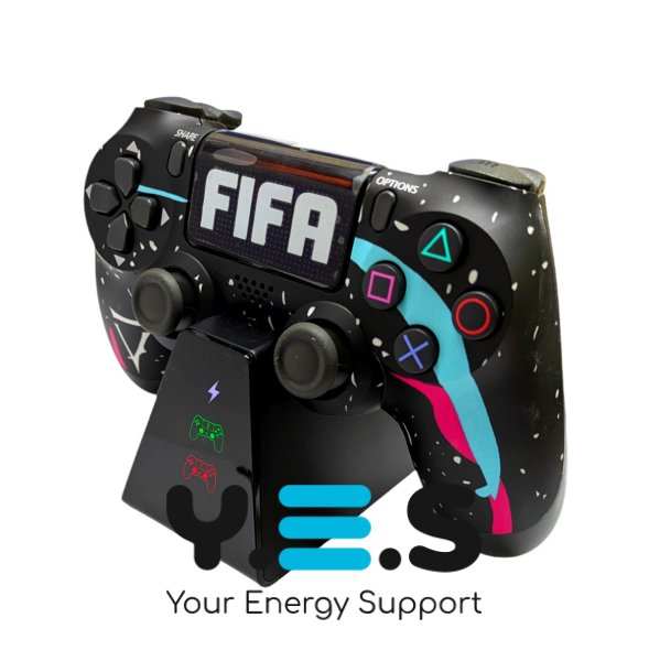 Зарядна док-станція DOBE для геймпадів DualShock 4 Sony PlayStation PS4 / PS4 Slim / PS4 Pro