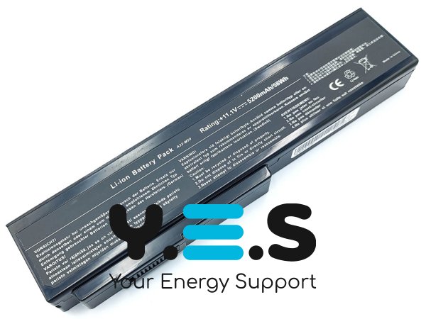 Акумулятор A32‑M50 для ASUS N53/N53J/N53s/N53JL/N53JN (A32‑N61), 10.8В 5200мА·год