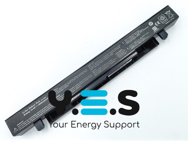 Акумулятор A41-X550A для ASUS X450/X450V/X450VE/X550/X550A/X550CA/X550D/X550L/F550/R510/X552LN/X552M/X552, 14.4V 2600mAh 37.4Wh