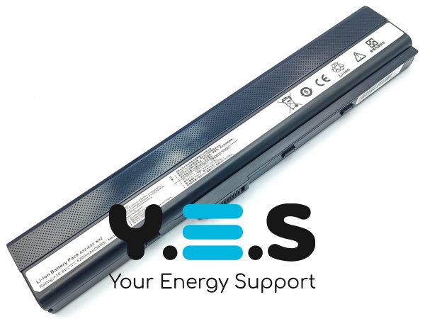 Акумулятор для ноутбука ASUS A32-K52 K52F/K52JB/K52JC/K52JE/K52JK/K52Jr/K42F/K42K/K42N 10.8V 5200mAh