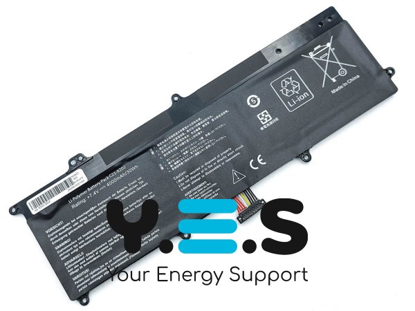 Акумулятор C21-X202 для ASUS X202/S200/S200E/S202E/X201E/X202E/Q200E 7.7V 4000mAh 30Wh