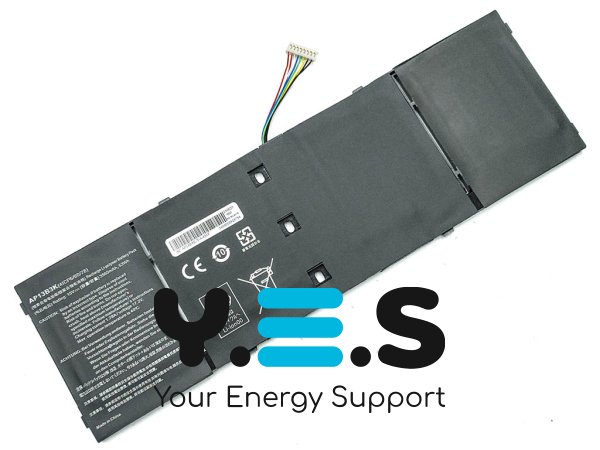 Акумулятор для Acer AP13B3K Aspire V5-472/473/552/572/573, V7-581, R7-571/572 (KT.00403.015) 15V 3560mAh 53Wh