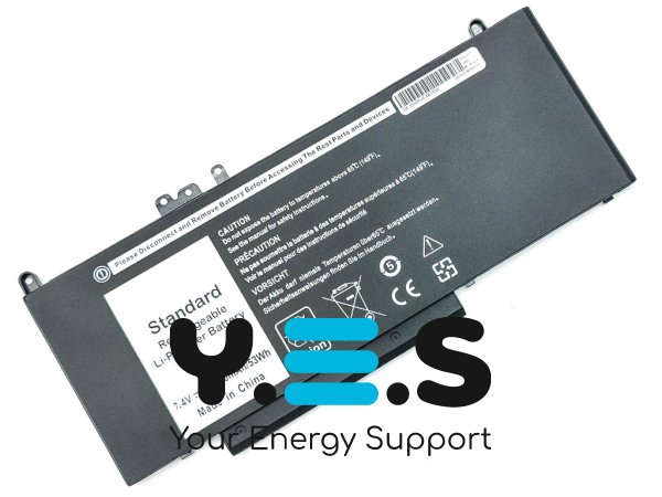 Акумулятор G5M10 для Dell Latitude E5250/E5450/E5550 (8V5GX/R9XM9/WYJC2/1KY05) 7.4V 7200mAh 53Wh