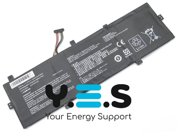 Акумулятор C31N1620 для ASUS UX430/UX430UA/UX430UN/UX430UQ, 11.55V 3400mAh 39Wh
