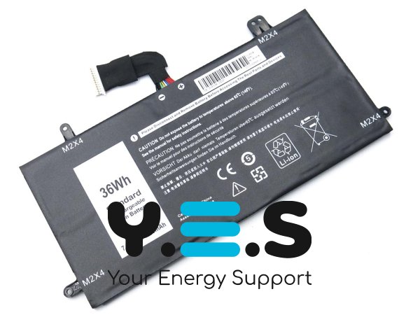 Акумулятор Dell JOPGR для Latitude 5285, 5290 (T17G/J0PGR/JOPGR6) 7.6V 4800mAh 36Wh