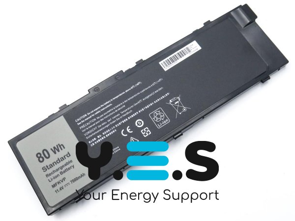 Акумулятор MFKVP для Dell Precision 7510/7520/7710/M7510/M7710/7720 (0FNY7 T05W1) 11.4V 7000mAh 80Wh