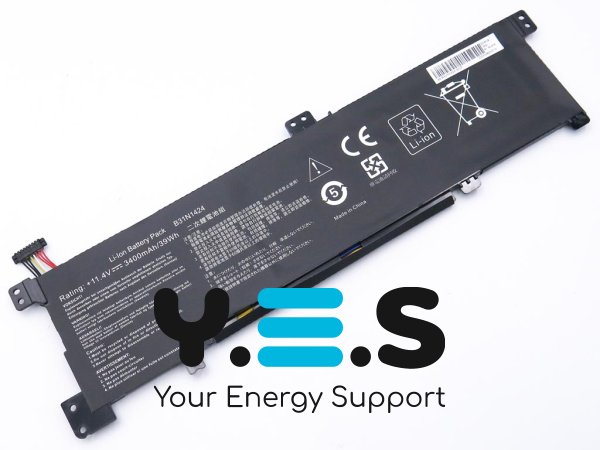 Акумулятор B31N1424 для ASUS A400U/A401L/K401L/K401LB/K401U/K401UB/K401UQ/B5010 11.4V 4150mAh 47Wh