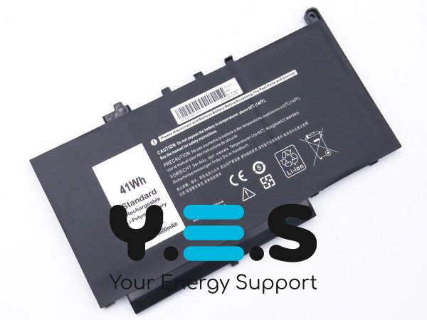 Акумулятор PDNM2 для Dell Latitude E7270/E7470 — 11.4V 3600mAh 41Wh