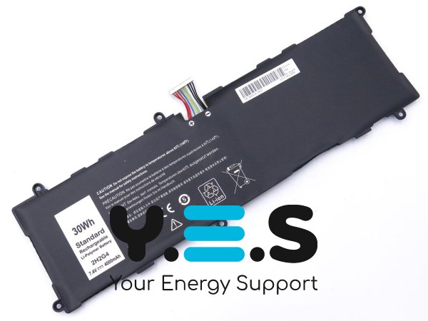 Акумулятор Dell 2H2G4/HFRC3 для Venue 11 Pro 7140, 7.4V 4000mAh 30Wh