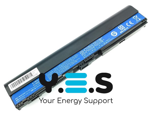 Акумулятор для Acer AL12A31 One 725/756 (AL12B31/AL12B72/AL12X32) 14.8V 2600mAh 38.5Wh
