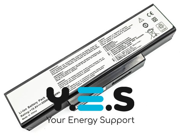 Акумулятор для ноутбука ASUS A32-K72 A73, X72, X73, X7 (A32-N71) 11.1V 5200mAh