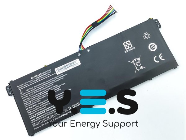 Акумулятор для ноутбука Acer AC14B18J (AC14B8K/AC14B13J) Aspire E3-111/E3-112/E3-112M/E5-771/ES1-311/ES1-433/ES1-511/ES1-512/ES1-572 11.4V 3600mAh 41Wh