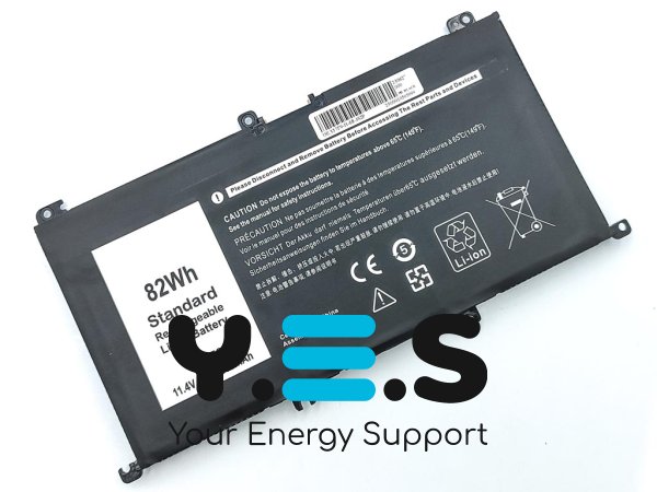Акумулятор Dell 357F9 11.4V 7200mAh для Inspiron 15 5578/5579/N5579/7559/7557/7567/7566/5576/5577, G5 5587 P57F P65F