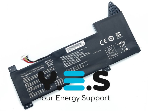 Акумулятор B31N1723 для ASUS X570UD/X570DD/X570ZD/K570ZD/K570UD/F570ZD/FX570DD/M570DD 11.4V 4150mAh 47Wh