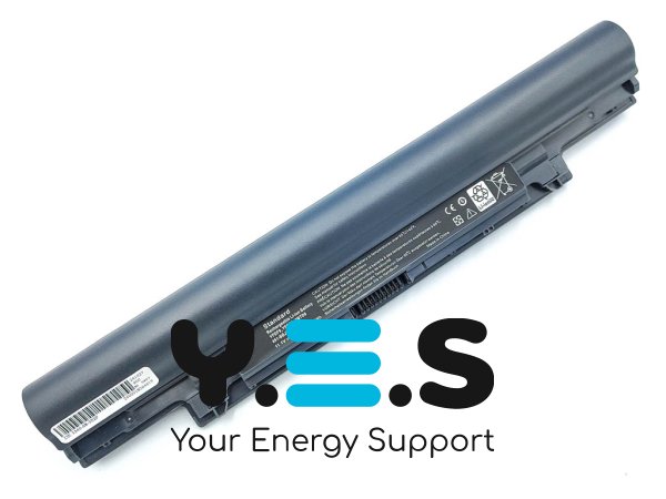 Акумулятор для ноутбука Dell YFDF9 Latitude 3340/3350 (YFOF9, HGJW8) 11.1V 5200mAh сірий