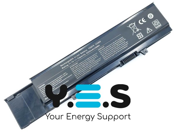 Акумулятор для Dell Vostro 3400/3500/3700 Y5XF9 (7FJ92/4JK6R/CWX2D/TXWR/Y5XF9/TY3P4) 10.8V 5200mAh