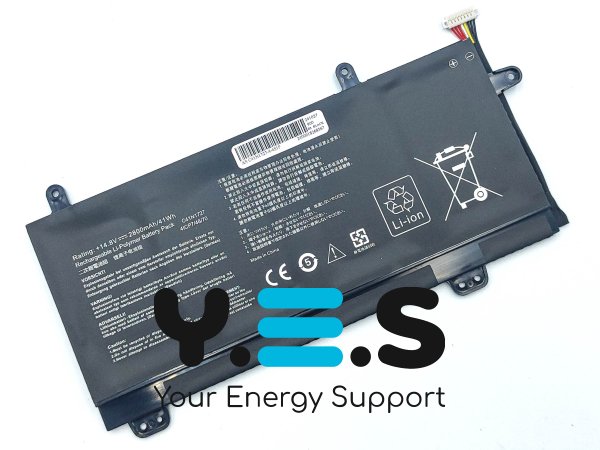 Акумулятор C41N1727 для ASUS GM501 GM501GM GM501GS GU501 GU501GM, 14.8V 2800mAh 41.4Wh