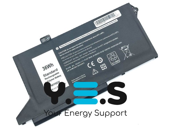 Акумулятор WY9DX для Dell Latitude 5420/5520, 11.1V 3200mAh 35Wh