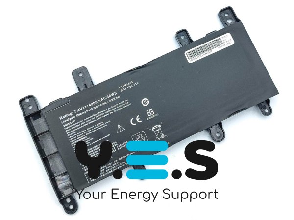 Акумулятор C21N1515 для ASUS P756UA/P756UB/P756UJ/P756UQ/P756UV/P756UX/R753UA 7.4V 4900mAh 36Wh