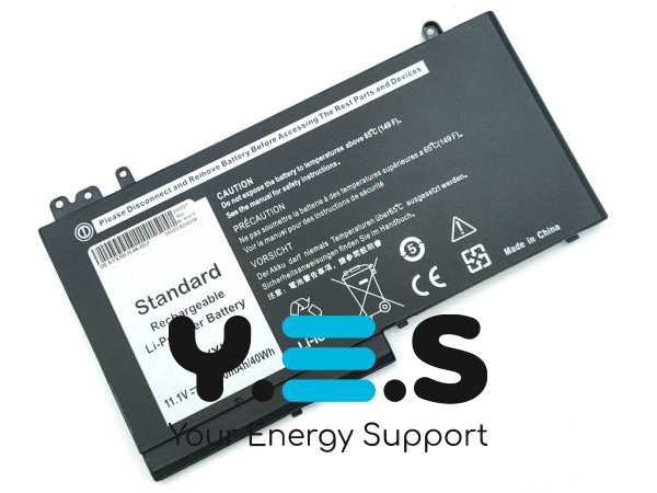 Акумулятор Dell RYXXH для Latitude 12 E5250/E5450/E5550, Latitude 11 3150/3160/3550 11.1V 3600mAh 40Wh