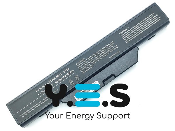 Акумулятор для HP Compaq 6720/6720S/6820/6730S/6735s/6820s/6830s HSTNN-IB52 10.8V 5200Wh