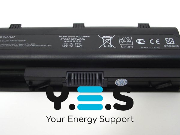 Батарея MU06 (MU09) для ноутбуків HP Compaq CQ32/CQ42/CQ43/CQ62/CQ57/CQ58/CQ72/G62/G72/G42/G4-1000/G6-1000 10.8V 5200mAh 56Wh