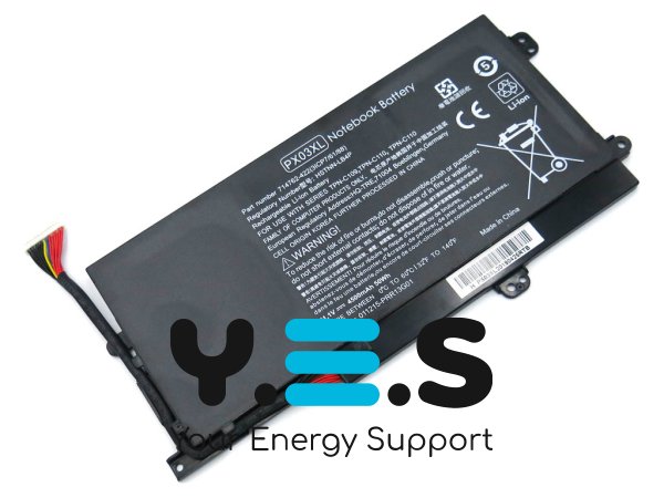 Батарея HP PX03XL для ноутбуків ENVY 14-K Touchsmart M6-K/M6-K010DX/M6-K015DX, 11.1V 3400mAh 38Wh