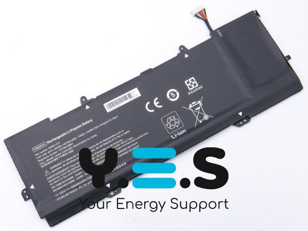 Акумулятор YB06XL для HP Spectre x360 15-ch (HSTNN-DB8H, HSTNN-DB8V) 11.55V 6840mAh 78Wh