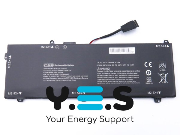 Акумулятор ZO04XL (ZO04) для HP ZBook Studio G3/G4 — 15.2V 4150mAh 63Wh