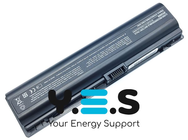 Акумулятор для HP DV2002TX/DV2002XX/DV2003/DV2003EA/DV2003TU/DV2003TX HSTNN-DB46 10.8V 5200mAh