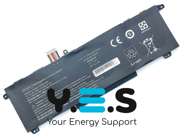 Акумулятор HP SD06XL для Omen 15-EK/15-EN, 11.4V 5700mAh 65Wh
