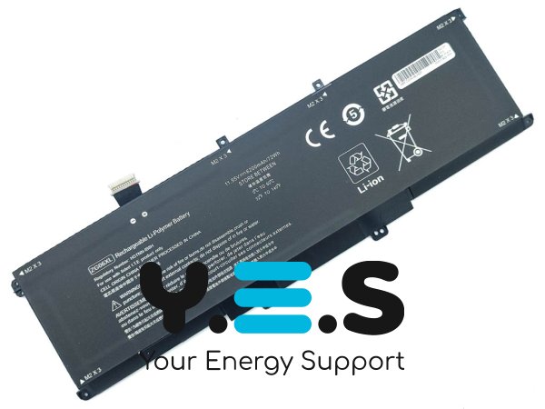 Акумулятор HP ZG06XL для EliteBook 1050 G1 та ZBook Studio G5, 11.55V 6200mAh