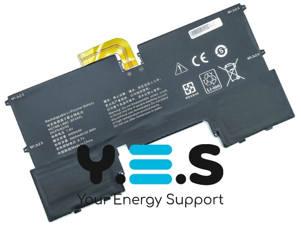 Акумулятор BF04XL для HP Spectre 13-af — 7.6V 3000mAh (23Wh)