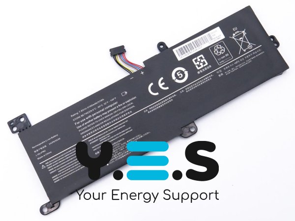 Акумулятор L16M2PB1 для Lenovo 320-14IAP/14AST/15IAP/15AST/15ABR, 520-15IKBR 7.6V 4100mAh 31Wh (L16S2PB2/L16L2PB2)
