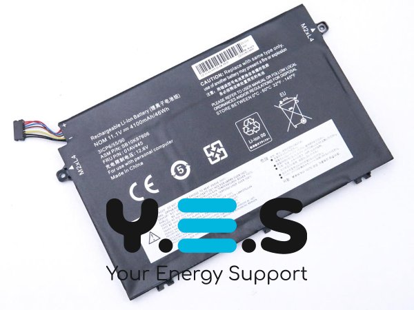 Акумулятор Lenovo ThinkPad 01AV445 L17L3P51 45Wh 11.1V 4100mAh для E480/E485/E490/E590/E580/E585/E595/R480/R580