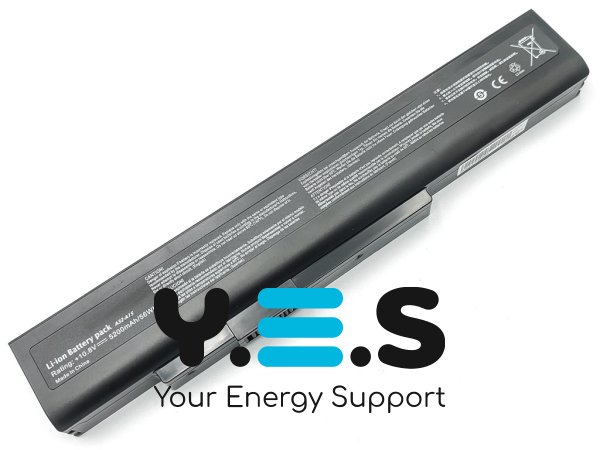 Акумулятор A32-A15 для MSI A6400/CR640/CX640/CR640DX/CR640MX/CX640DX/CX640MX 10.8V 5200mAh 57Wh