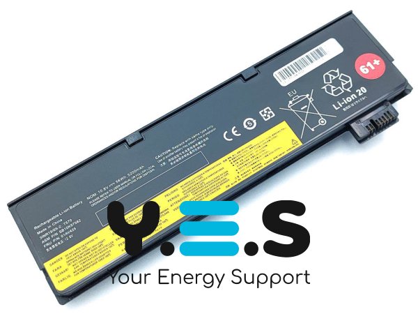 Акумулятор Lenovo 01AV423/01AV424 для ThinkPad T470/T480/T570/T580/P51S/P52S 10,8V 5200mAh